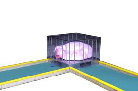 Piggy family Farmyard Obstacle