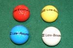 Low Bounce Minigolf Ball