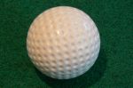 White Minigolf Ball