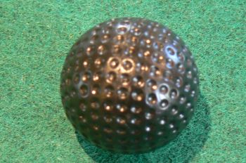 Black Minigolf Ball