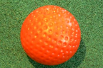 Red Minigolf Ball