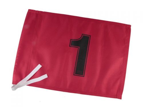 Tie on Golf Flags Numbered